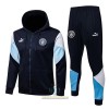 Manchester City Felpe con Cappuccio da Allenamento 2022-23 Blu per Uomo